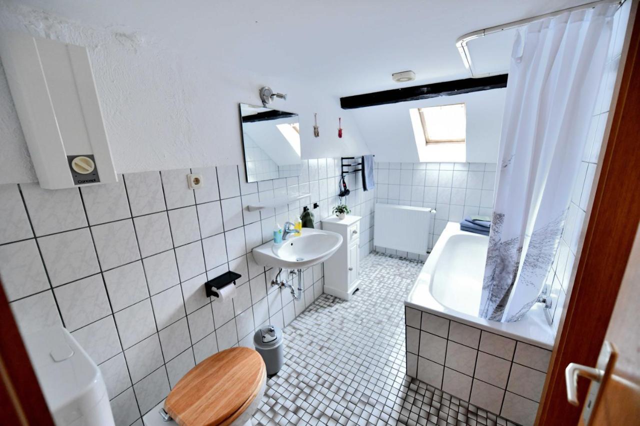 Ferienwohnung Im Alten Bauernhaus リンドラー エクステリア 写真