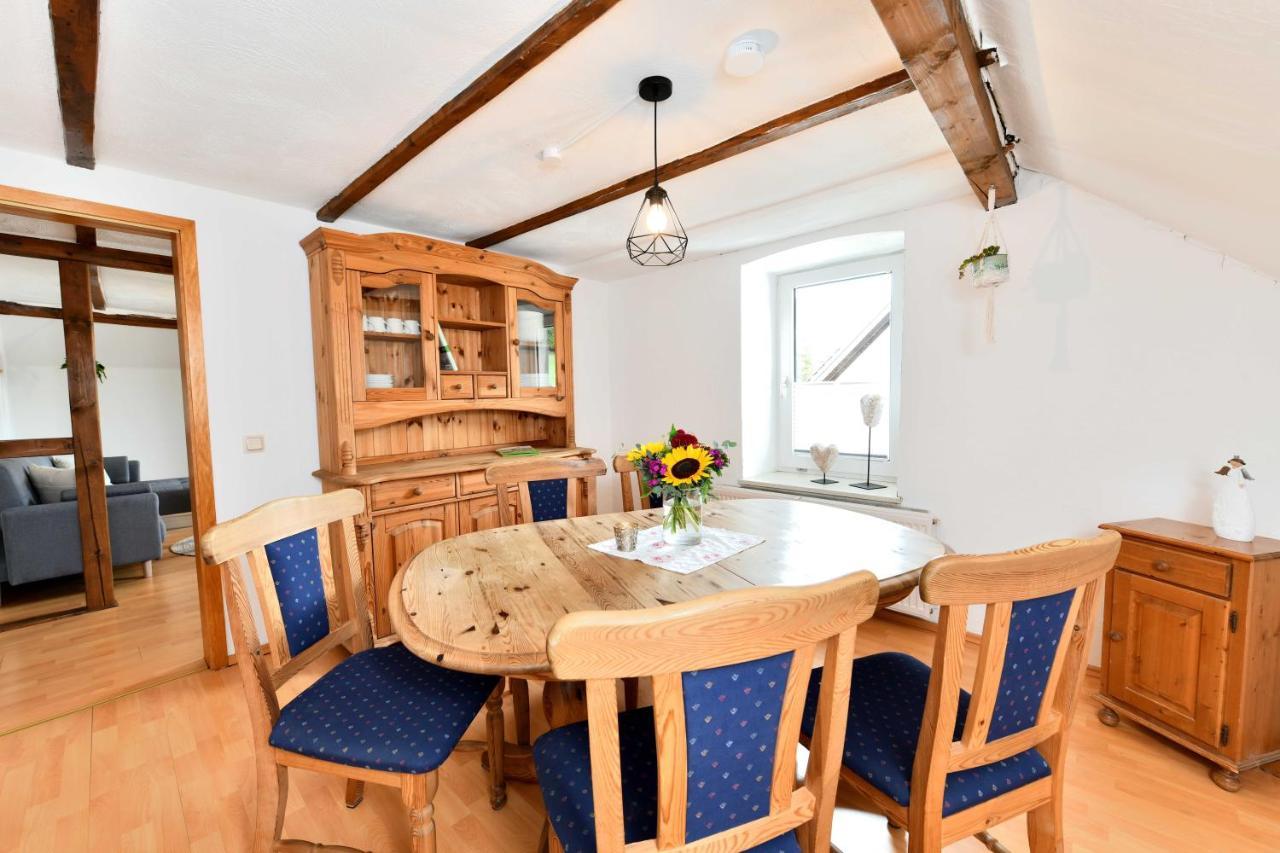 Ferienwohnung Im Alten Bauernhaus リンドラー エクステリア 写真